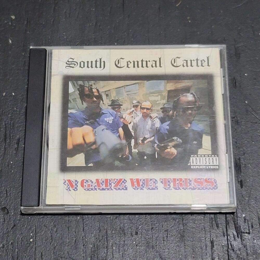 Vtg 1994 South Central Cartel 'N Gatz We Truss CD Rap Hip Hop